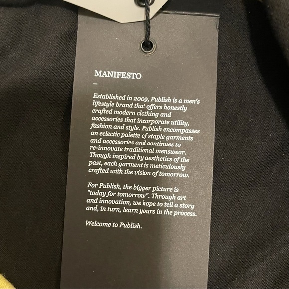 Rare Publish Bert Jogger Medium Black - Picture 11 of 12